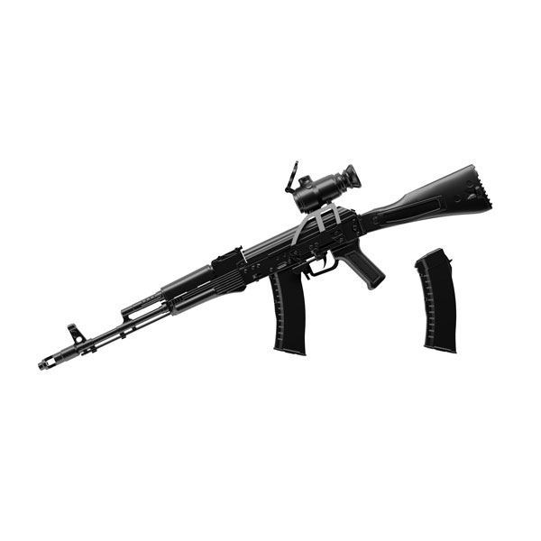 Tomytec LittleArmory [LA060] AK74M Type 1/12 Plastic Model