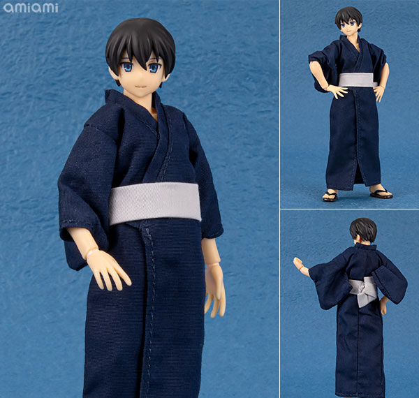 Max Factory figma Styles 남성체 (Ryo) 유카타 의상 포함 이미지 1