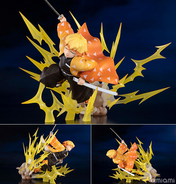 BANDAI SPIRITS Figuarts ZERO Zenitsu Agatsuma -Breath of Thunder- "Demon Slayer: Kimetsu no Yaiba"