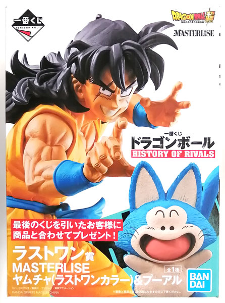 BANDAI SPIRITS Ichiban Kuji Dragon Ball HISTORY OF RIVALS Last One Prize - MASTERLISE Yamcha (Last One Color) & Puar (Game-prize)