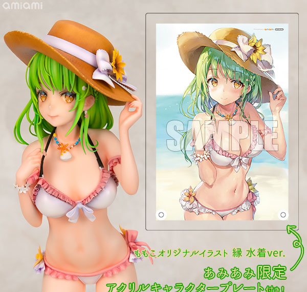 Daiki Kougyou [Bonus] Momoko Original Illustration Yukari Swimsuit ver. 1/6 Complete Figure รูปภาพ 1