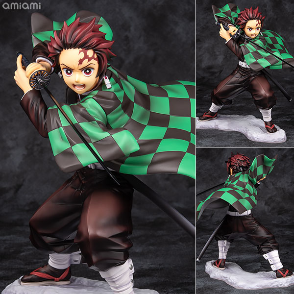 Kotobukiya [Bonus] ARTFX J Demon Slayer: Kimetsu no Yaiba Tanjiro Kamado 1/8 Complete Figure [Kotobukiya Shop Exclusive]