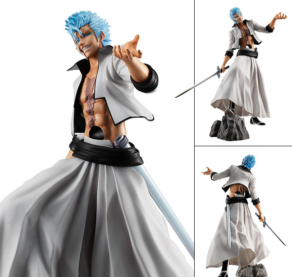 MegaHouse G.E.M. Series BLEACH Grimmjow Jaegerjaquez Complete Figure hình ảnh 1