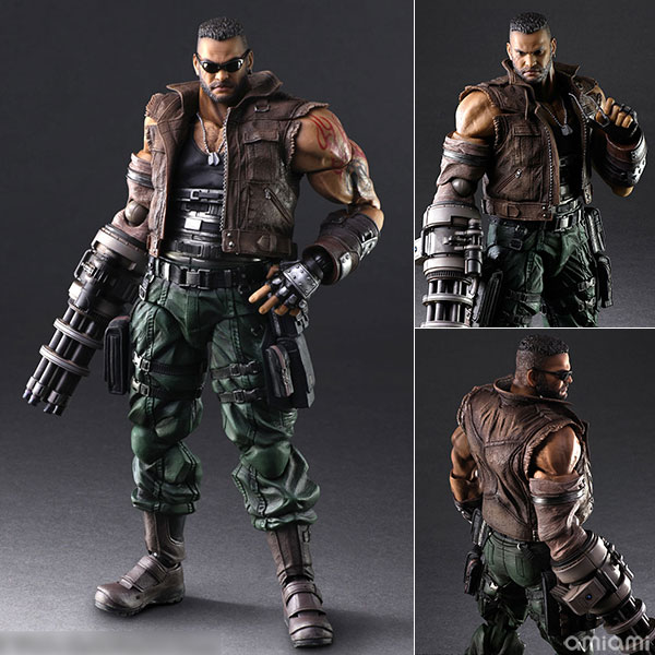 Square Enix Final Fantasy VII Remake PLAY ARTS Kai Barret Wallace Version 2