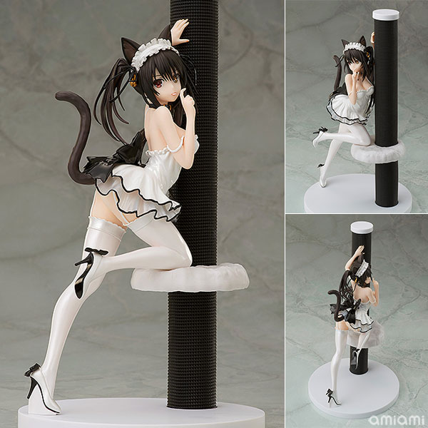 KADOKAWA KDcolle Date A Live III Kurumi Tokisaki White Cat Ver. 1/7 Complete Figure hình ảnh 1