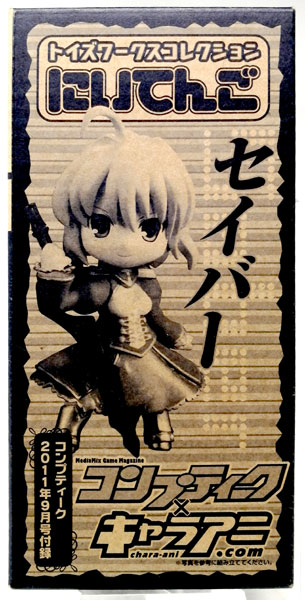Chara-ani Toy'sworks Collection Niitengo Fate/EXTRA Saber (Comptiq 2011 September Bundled Item) gambar 1