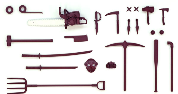 Tomytec LittleArmory [LD030] Zombie Hunter Set A 1/12 Plastic Model รูปภาพ 1