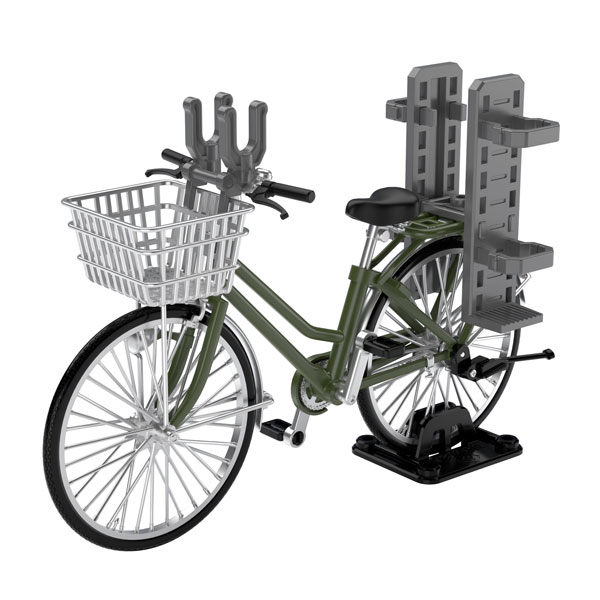 Tomytec LittleArmory [LM007] School Bike (For Designated Defense School) Olive Drab gambar 1