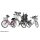 Tomytec LittleArmory [LM007] School Bike (For Designated Defense School) Olive Drab gambar 6