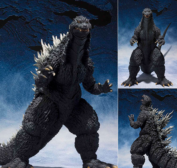 BANDAI SPIRITS S.H.MonsterArts Godzilla (2002) "Godzilla Against Mechagodzilla" gambar 1