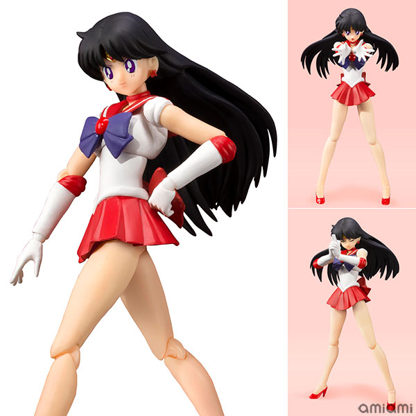 BANDAI SPIRITS S.H.Figuarts Sailor Mars -Animation Color Edition- "Sailor Moon"