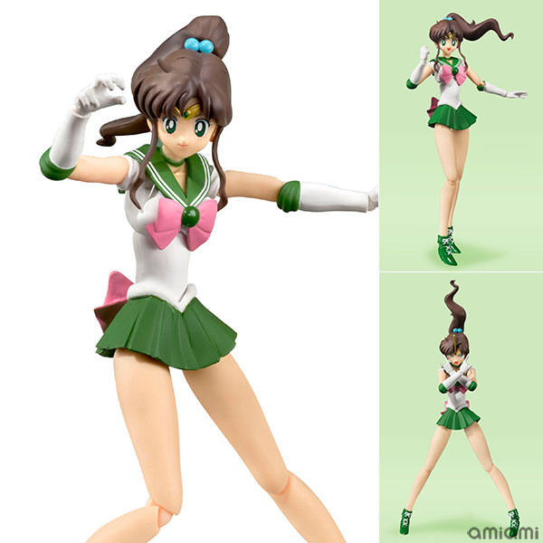 BANDAI SPIRITS S.H.Figuarts Sailor Jupiter -Animation Color Edition- "Sailor Moon"