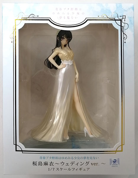 Aniplex Seishun Buta Yarou wa Yumemiru Shoujo no Yume wo Minai Mai Sakurajima - Wedding ver. - 1/7 Complete Figure (Aniplex Plus Exclusive) image 1