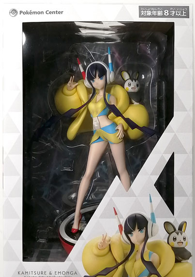 Kotobukiya Pokemon Center Original Figure Elesa & Emolga 1/8 Complete Figure (Pokemon Center Online Exclusive) 이미지 1