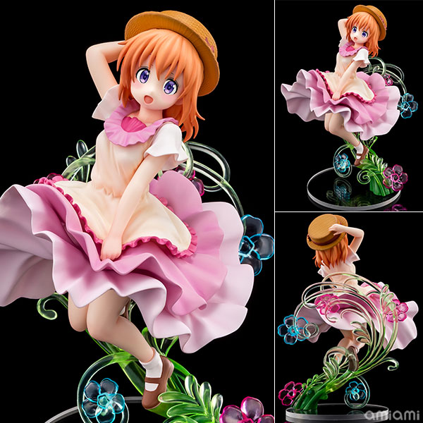 Hakoiri Musume [Bonus] Is the order a rabbit? BLOOM Cocoa in Full Bloom Summer Dress Ver. 1/7 Complete Figure