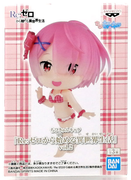 BANDAI SPIRITS Chibi KyunChara "Re:ZERO -Starting Life in Another World-" vol.2 Ram (Game-prize)
