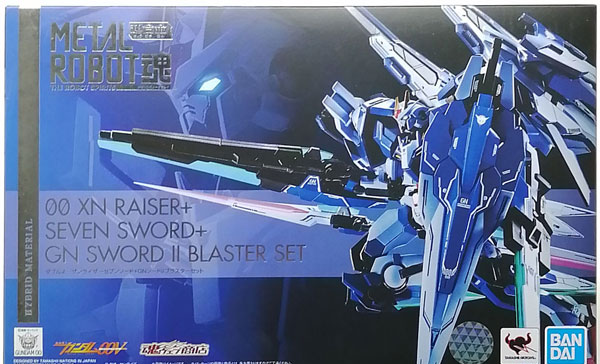 BANDAI SPIRITS Metal Robot Spirits -SIDE MS- Mobile Suit Gundam OO - OO Raiser Seven Swords + GN Sword II Blaster Set [Tamashii Web Shoten Exclusive] Bild 1