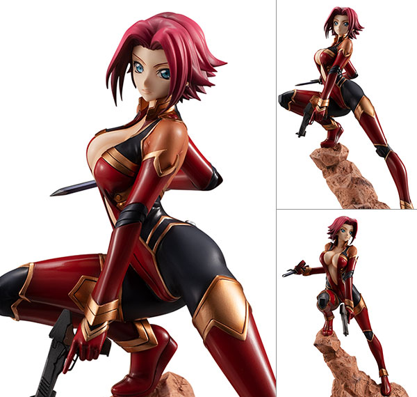 MegaHouse G.E.M. Series Code Geass Re;surrection Kallen Kozuki Pilot Suit Ver. Complete Figure