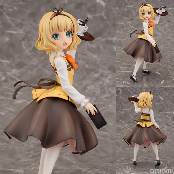 Plum Is the order a rabbit?? Syaro (Cafe Style) 1/7 Complete Figure imagen 1