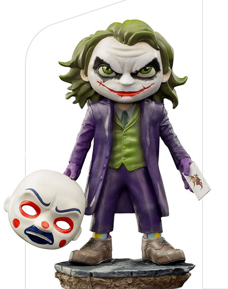 Iron Studios "DC" Iron Studio Mini Statue "Minico" Joker [Movie "Dark Knight"] Bild 1