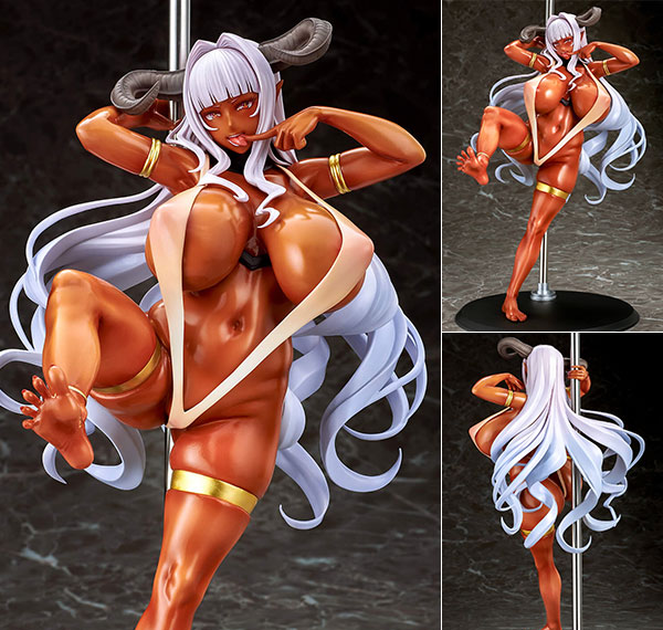 Q-six Muchimuchi Deka Pai Maragui Maou-sama to Onboro Yojouhan Dousei Seikatsu Frisia Ornstein 1/6 Complete Figure รูปภาพ 1