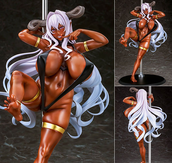 Q-six Muchimuchi Deka Pai Maragui Maou-sama to Onboro Yojouhan Dousei Seikatsu Frisia Ornstein Alter Ego 1/6 Complete Figure รูปภาพ 1