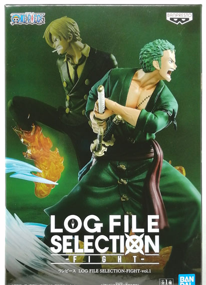 BANDAI SPIRITS ONE PIECE LOG FILE SELECTION-FIGHT-vol.1 Roronoa Zoro รูปภาพ 1