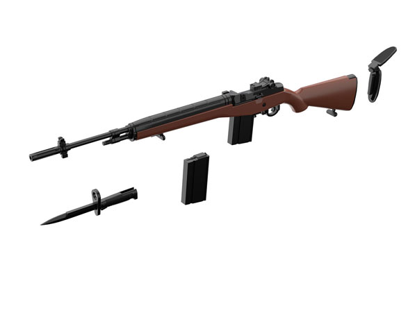 Tomytec LittleArmory [LADF12] Girls' Frontline M14 Type 1/12 Plastic Model