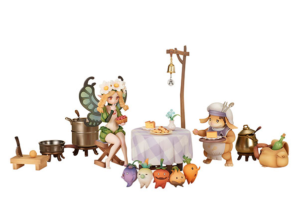 Flare Odin Sphere: Leifdrasir Maury's Touring Restaurant Full Set with Mercedes Complete Figure 图片 1