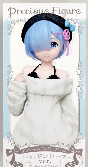 Taito Re:ZERO -Starting Life in Another World- Precious Figure Rem - Knit One-piece Dress ver. -Renewal-