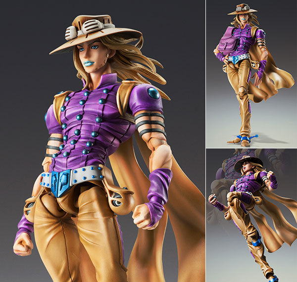 Medicos Entertainment Super Action Statue JoJo's Bizarre Adventure Part.7 Steel Ball Run Gyro Zeppeli Ver. 1.5 Bild 1