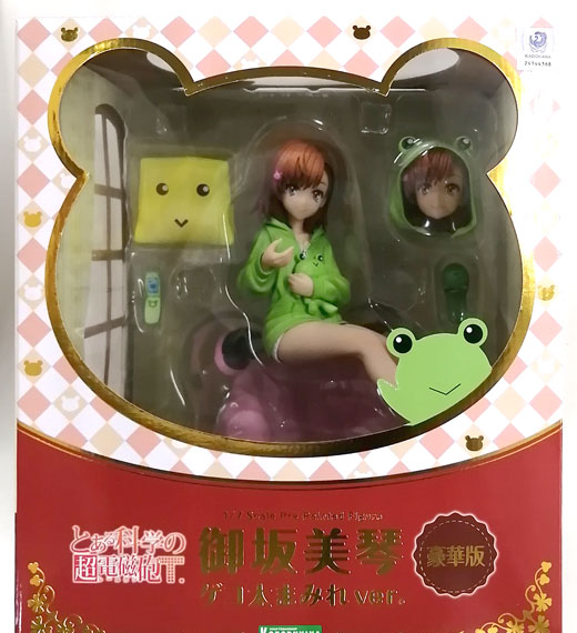 Kotobukiya [Bonus] Toaru Kagaku no Railgun T Mikoto Misaka Gekota Mamire ver. Deluxe Edition 1/7 Complete Figure [Kotobukiya Shop Exclusive]