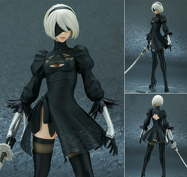 Square Enix NieR:Automata 2B (YoRHa No.2 Type B) Regular Edition Complete Figure