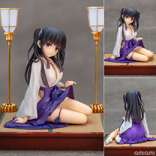SkyTube Comic Aun Hinagiku Mimori illustration by Kurehito Misaki Blueish Purple Ver. 1/6 Complete Figure image 1