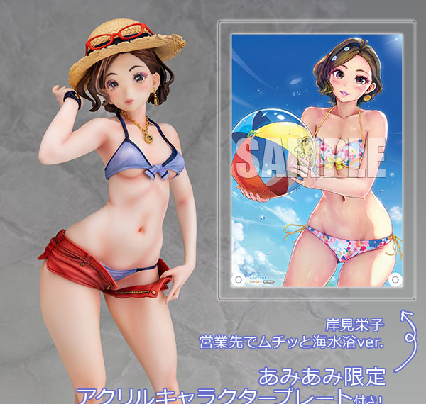 Daiki Kougyou [Bonus] Kishi Mieko Eigyousaki de Muchitto Kaisuiyoku ver. 1/6 Complete Figure Bild 1