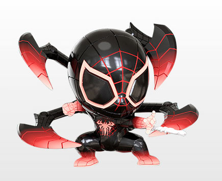 Hot Toys Cosbaby [Size S] Miles Morales/Spider-Man (Programmable Matter Suit Version)