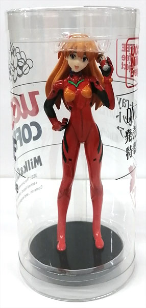 Kotobukiya Evangelion: 2.0 You Can [Not] Advance Asuka Langley Shikinami Complete Figure (UCC COFFEE Milk&Coffee 250g w/Special Figure Set Bundled Item) image 1