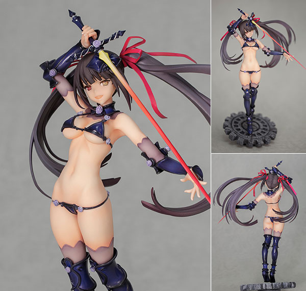 Alphamax Date A Live Fragment Date A Bullet Kurumi Tokisaki Bikini Armor Ver. 1/7 Complete Figure รูปภาพ 1