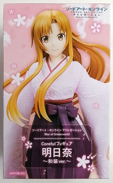 Taito Sword Art Online Alicization War of Underworld Coreful Figure Asuna -Japanese Outfit ver.- (Game-prize)