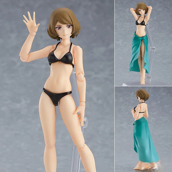 Max Factory [Bonus] figma Styles Swimsuit Female body (Chiaki) [Goodsmile Online Shop Exclusive] gambar 1