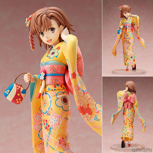 とある科学の超電磁砲T 御坂美琴 振袖 1/7 完成品フィギュア