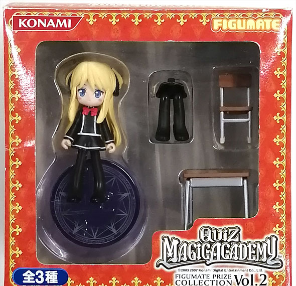 Konami Quiz Magic Academy Figumate Prize Collection Vol.2 Sharon Classroom Set