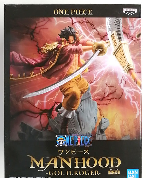 BANDAI SPIRITS ONE PIECE MANHOOD -GOL D. ROGER- A (Game-prize)