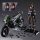 Square Enix Final Fantasy VII Remake PLAY ARTS Kai Jessie & Bike SET Bild 8