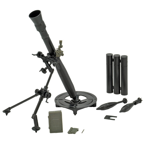 Tomytec LittleArmory [LD035] 81mm Mortar M252 Type 1/12 Plastic Model