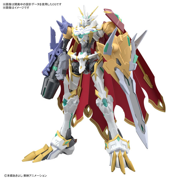 BANDAI SPIRITS Figure-rise Standard Amplified Omnimon (X Antibody) Plastic Model "DIGITAL MONSTER X-evolution"