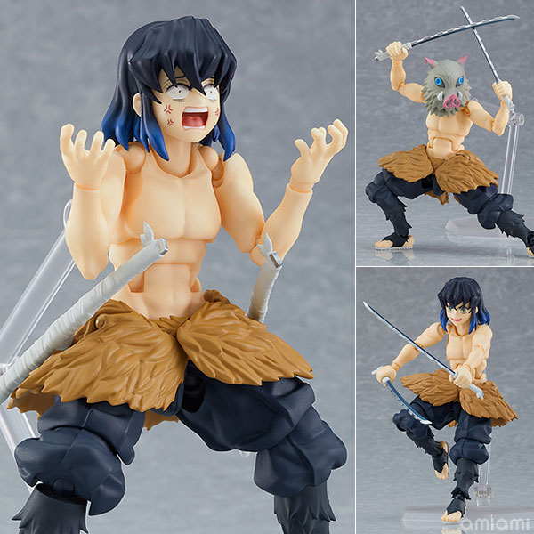 Max Factory figma Demon Slayer: Kimetsu no Yaiba Inosuke Hashibira DX Edition