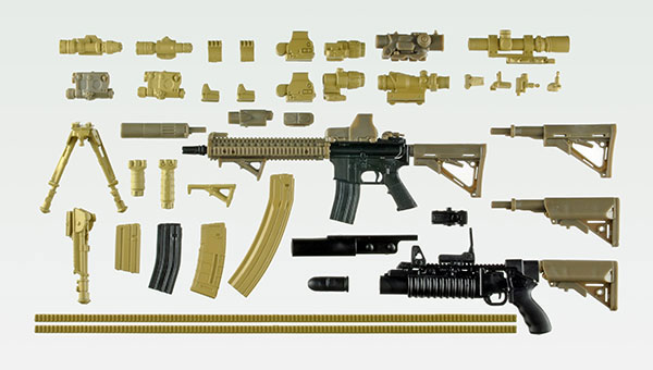 Tomytec LittleArmory [LS05] M4A1 Miyo Asato Mission Pack