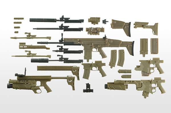 Tomytec LittleArmory [LS06] SCAR-Mk17 Type Fumina Renboshi Mission Pack