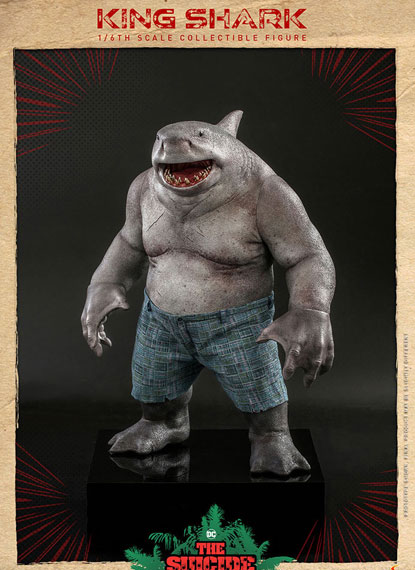 Hot Toys Power Pose "The Suicide Squad" 1/6 King Shark